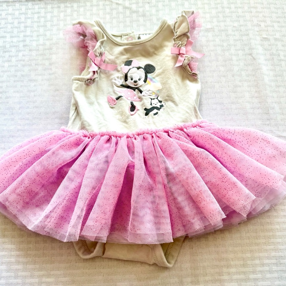 Disney Baby Minnie‎ Mouse Tutu Romper 12–18M – Disney Store Retro Balletcore